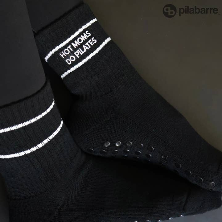 Pilabarre - Wholesale Socks - Women's - Hot Moms Do Pilates Socks2