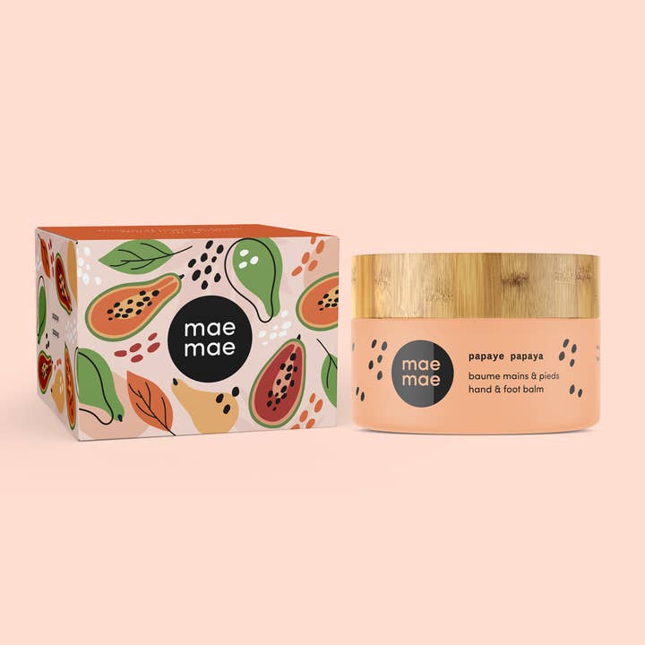 Papaya Hand & Foot Balm for wholesale by Maemae Natural Products