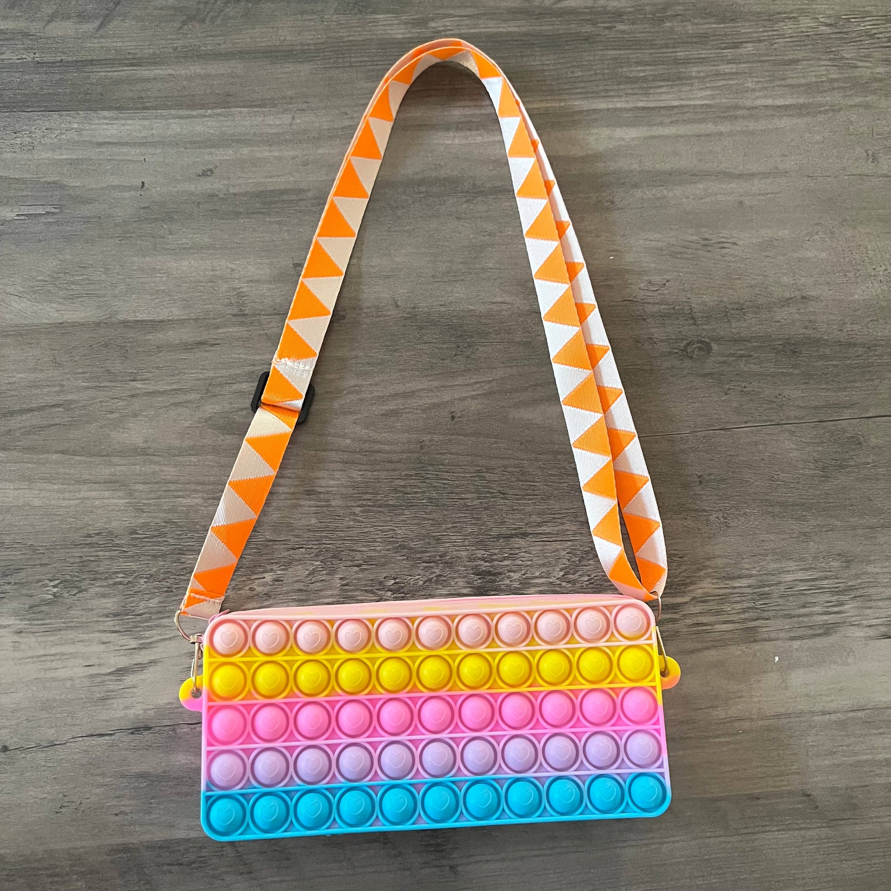 Sweettine Wholesale - Wholesale Fidget Toy - Kids - Rectangle Sensory Fidget Pop Purses2