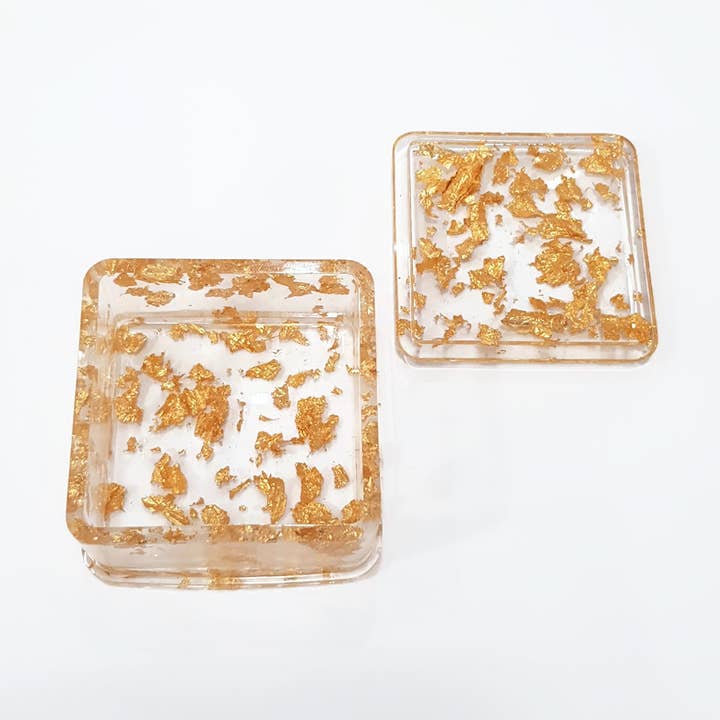 Boîte transparente en résine pour la vente par Shin&A