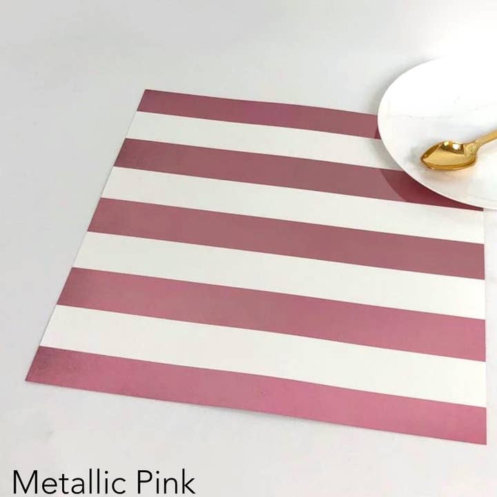 Foil Stripe - Charger - (SQUARE) for wholesale by Altoonastore