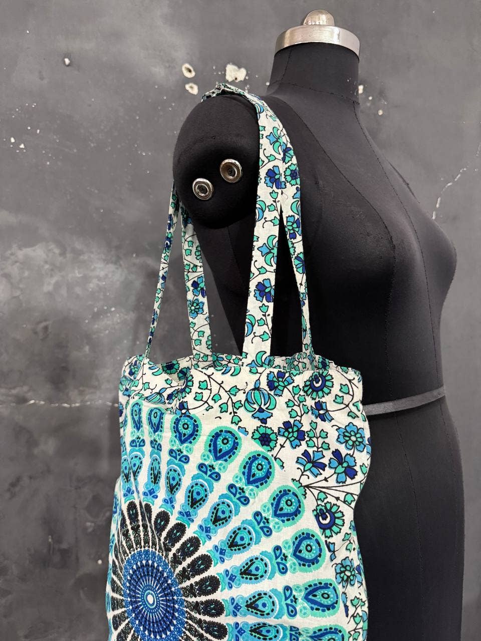 GYPSY STUDIO - Wholesale Tote Bag - Women's - Boho Mandala Cotton Bag Woman's Shoulder bag shopping bag 3