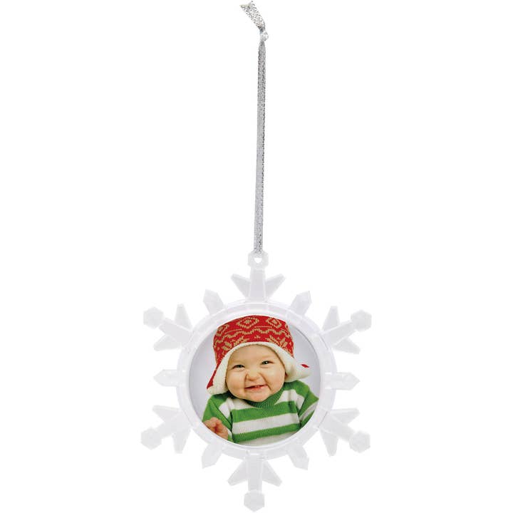 Neil Enterprises - Wholesale Ornament - Light Up Snowflake Photo Ornament6