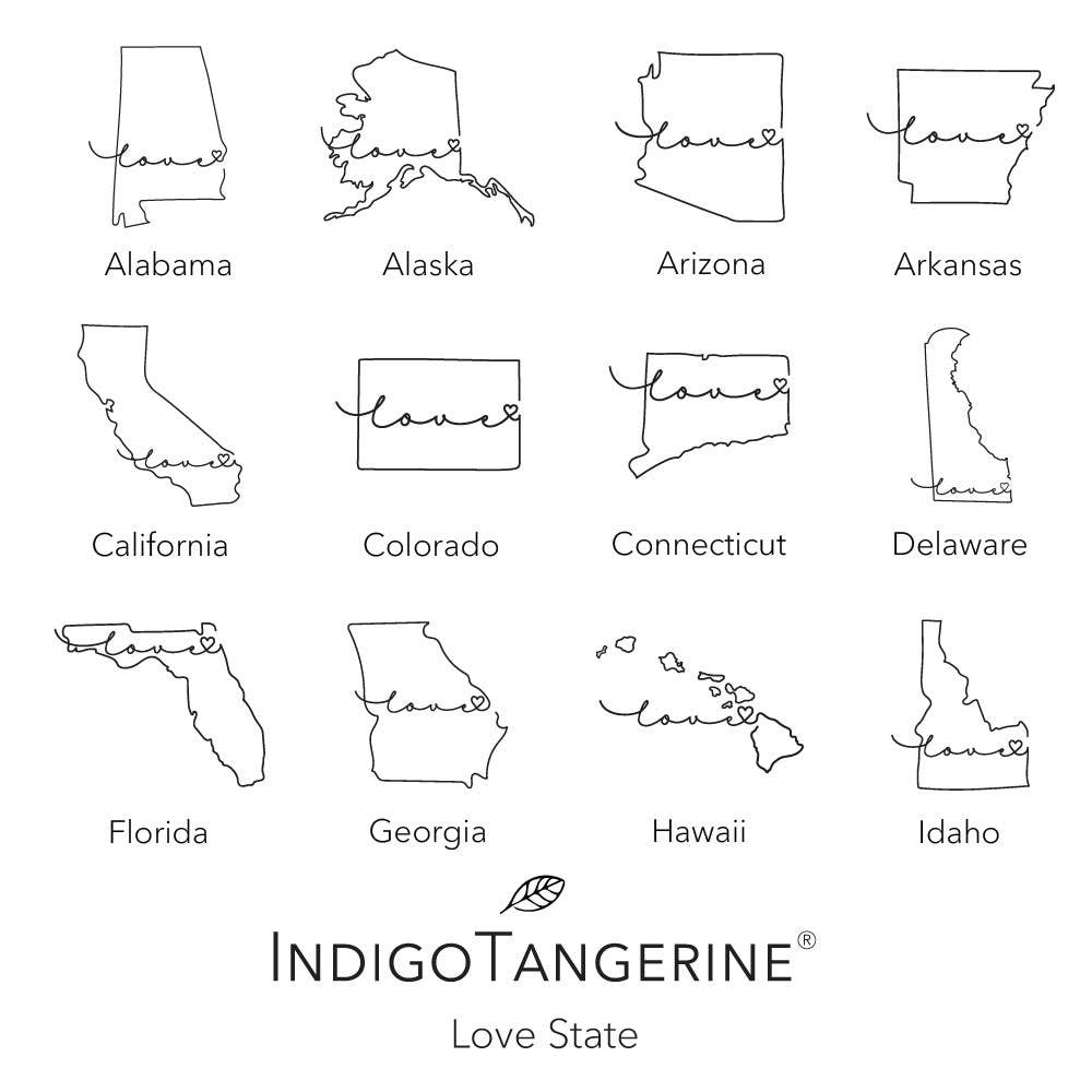 Indigo Tangerine - Vente Torchon - État d'amour, Les meilleures choses de la vie - Lot de 2 chiffons suédois personnalisés1