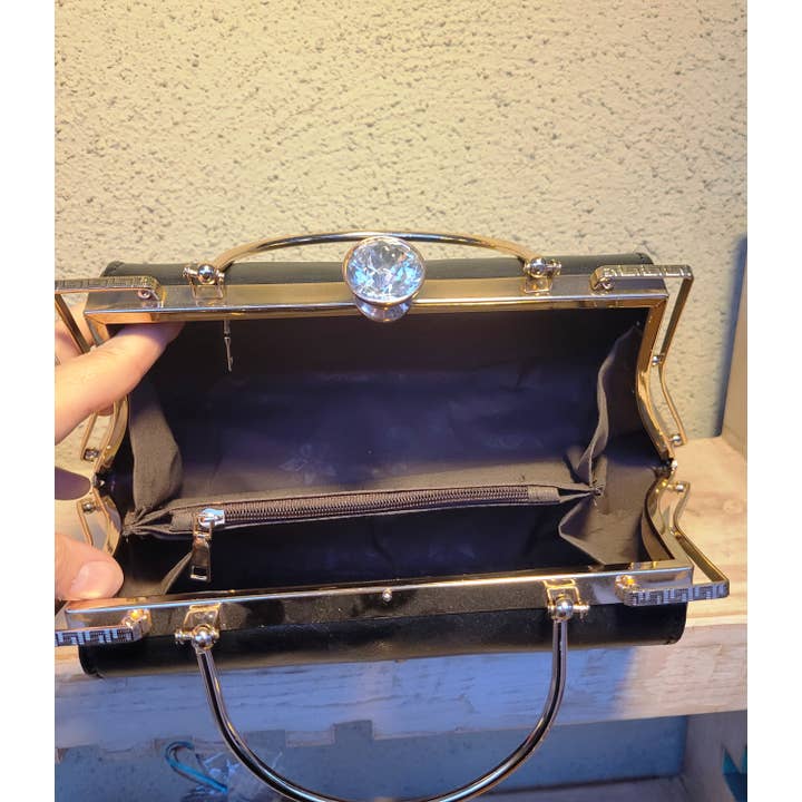 Julie Rose Originals - Wholesale Top Handle Bag - Women's - Top Handle Crossbody Black Handbag