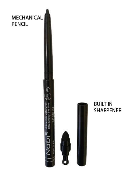 Nabi Cosmetic – Engroshandel Eyeliner – APS24- Nabi Gel Glide eyeliner sæt (Sort 16+Mørkebrun 8)1
