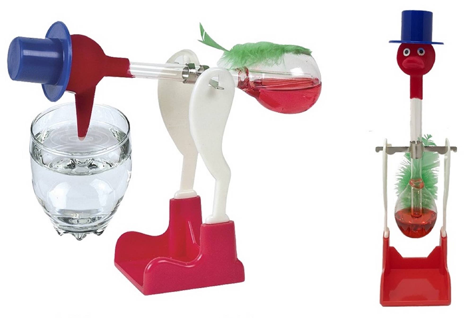 NOVELTIES WHOLESALE INC - Wholesale Classic Toy - Kids - 100-Drinking Bird-Sippy Bird -Perpetual Motion Science 3