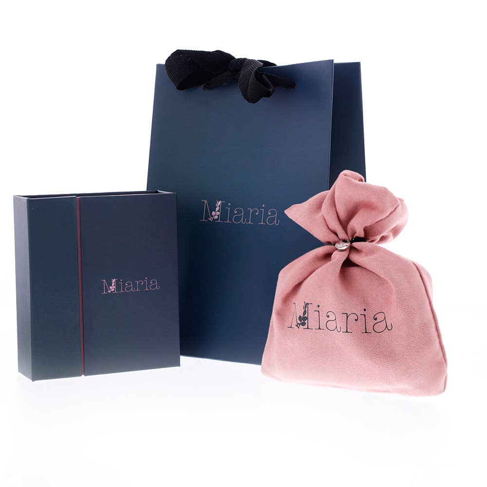 Sonata - Wholesale Snap Jewelry - Steel Stone Necklace4