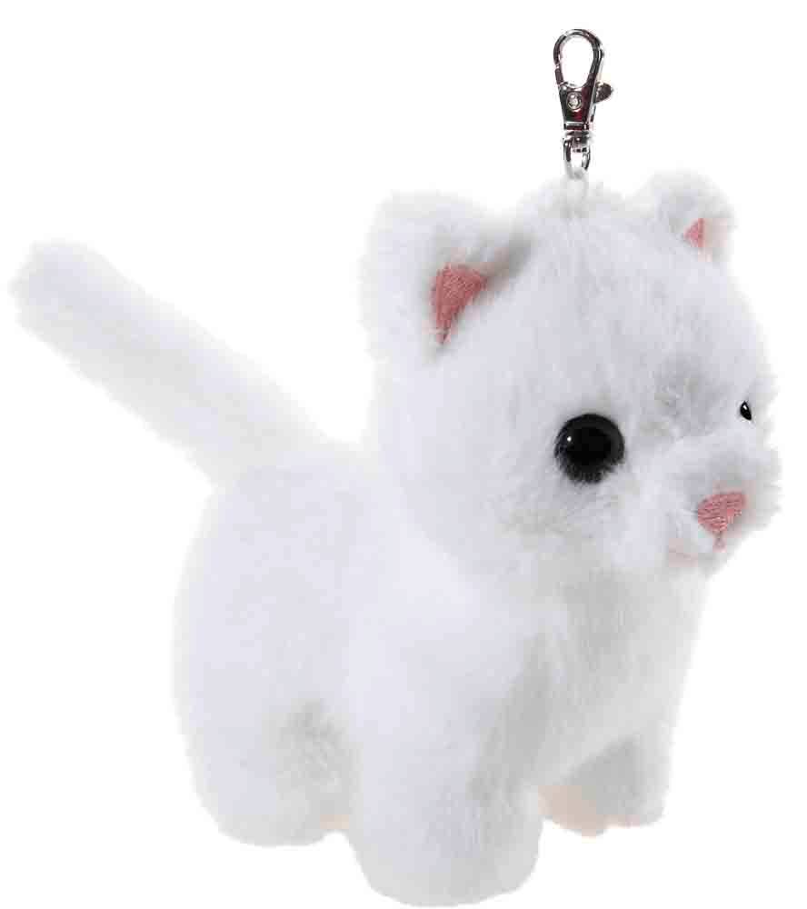 Heunec – Engroshandel Nøglering - Unisex – Nøglering Kat Hvid0