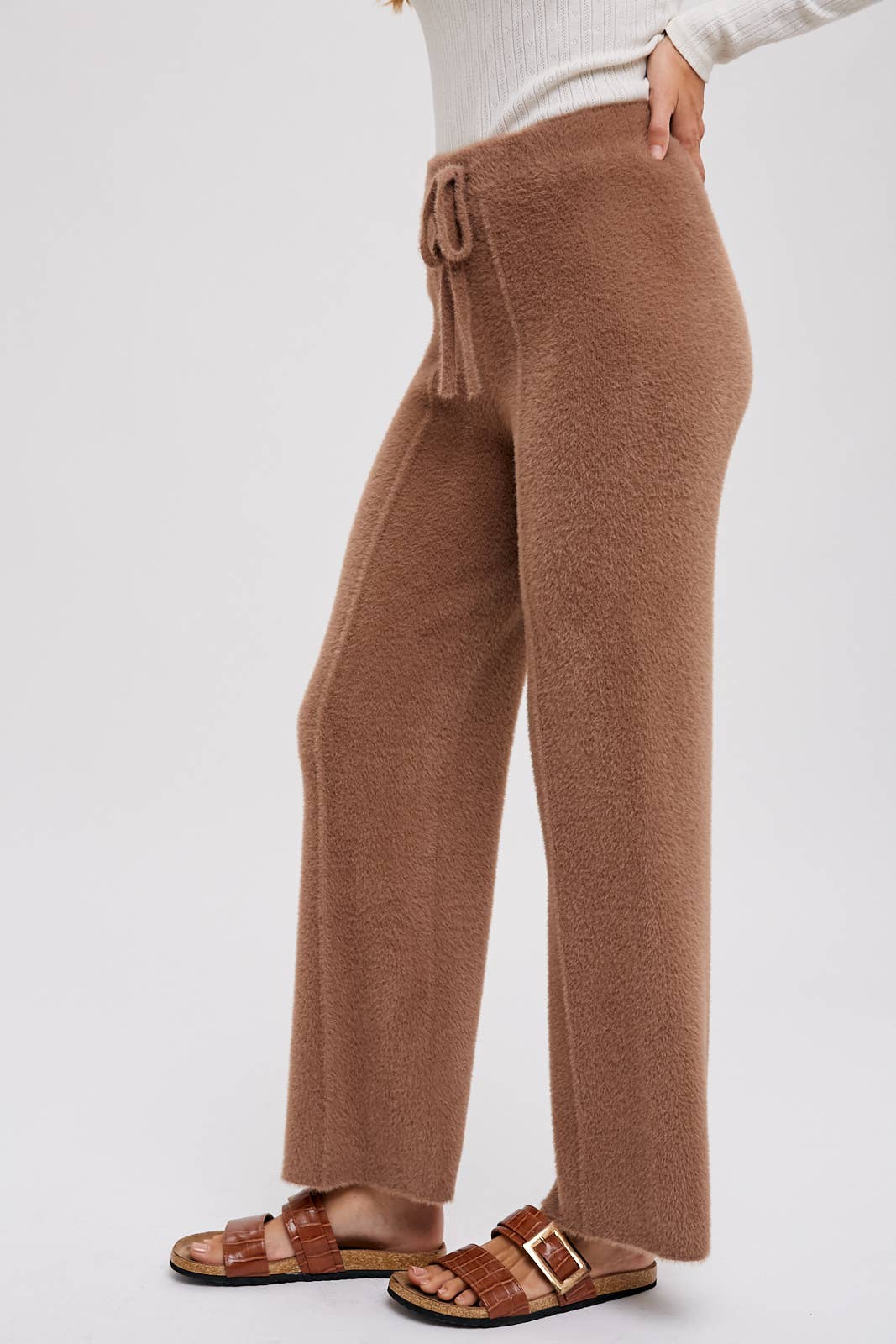 Bluivy - Wholesale Lounge Sweatpants/Joggers - Women's - FUZZY KNIT LOUNGE PANTS5