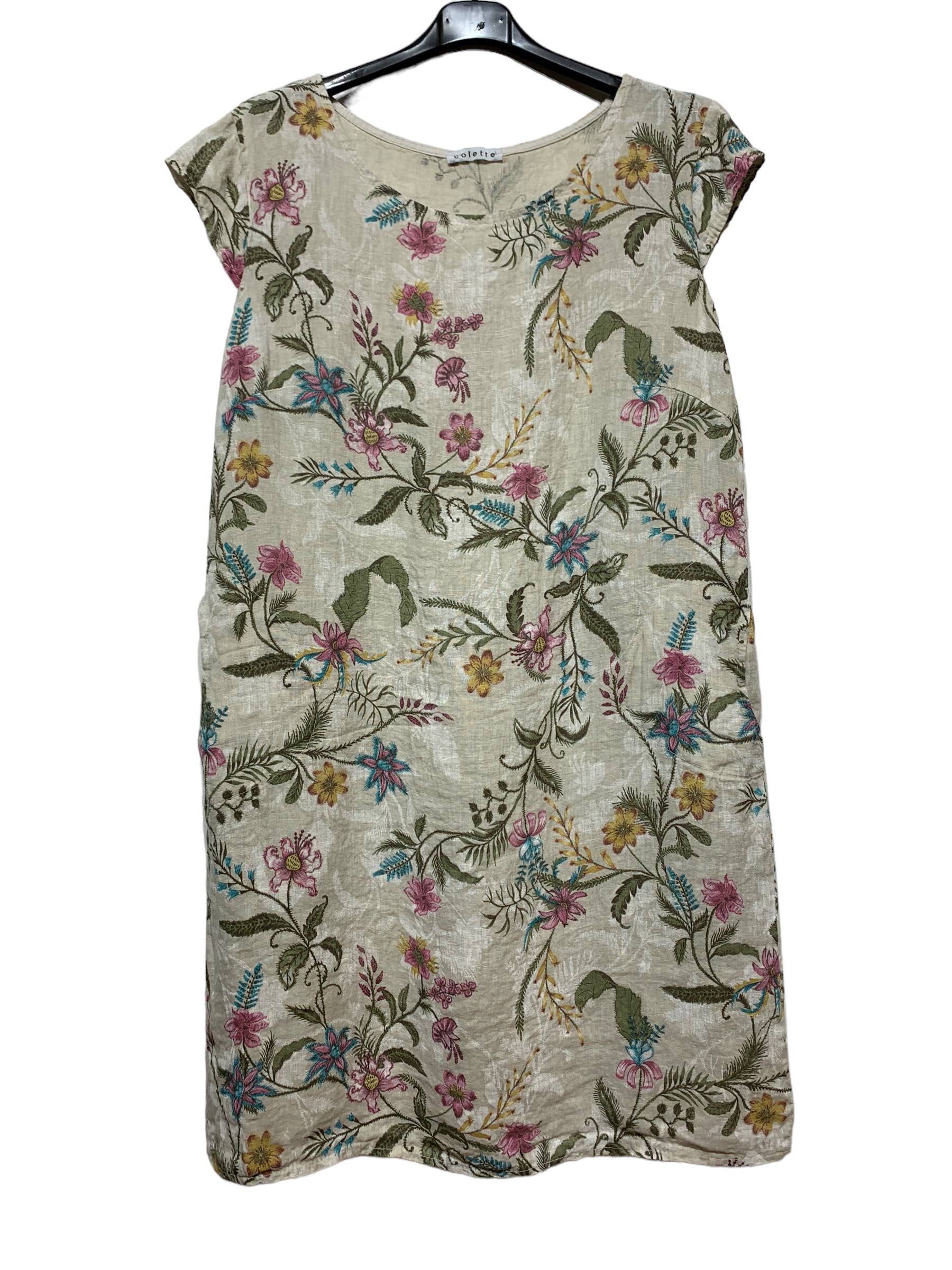 LINEN & COTTON HOUSE - Wholesale Dress - Women's - 53189 FLOWER DRESS11