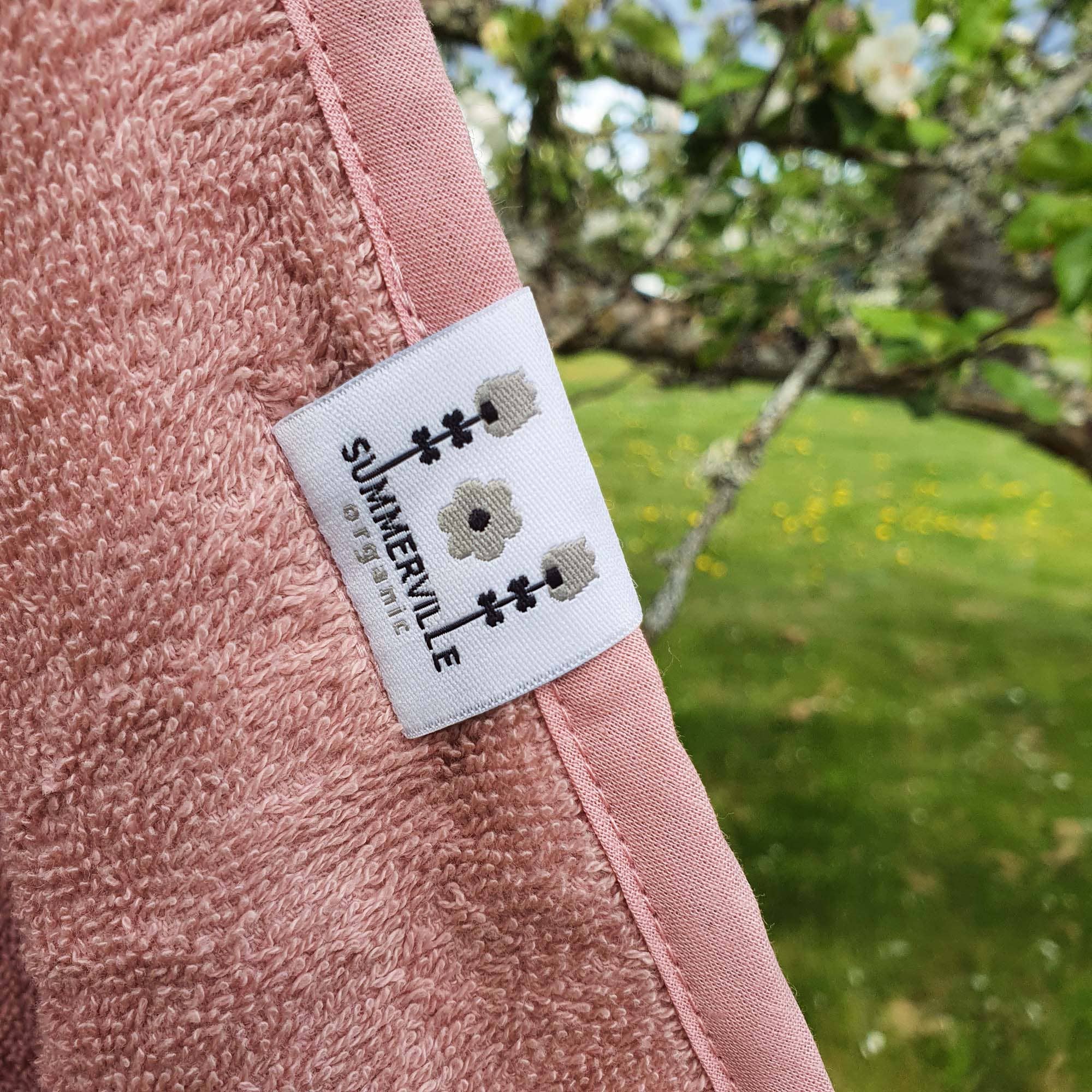 Summerville organic - Wholesale Hooded Towel - Kids & Baby - Organic Hooded Baby Towel Rabbit Pale Mauve3