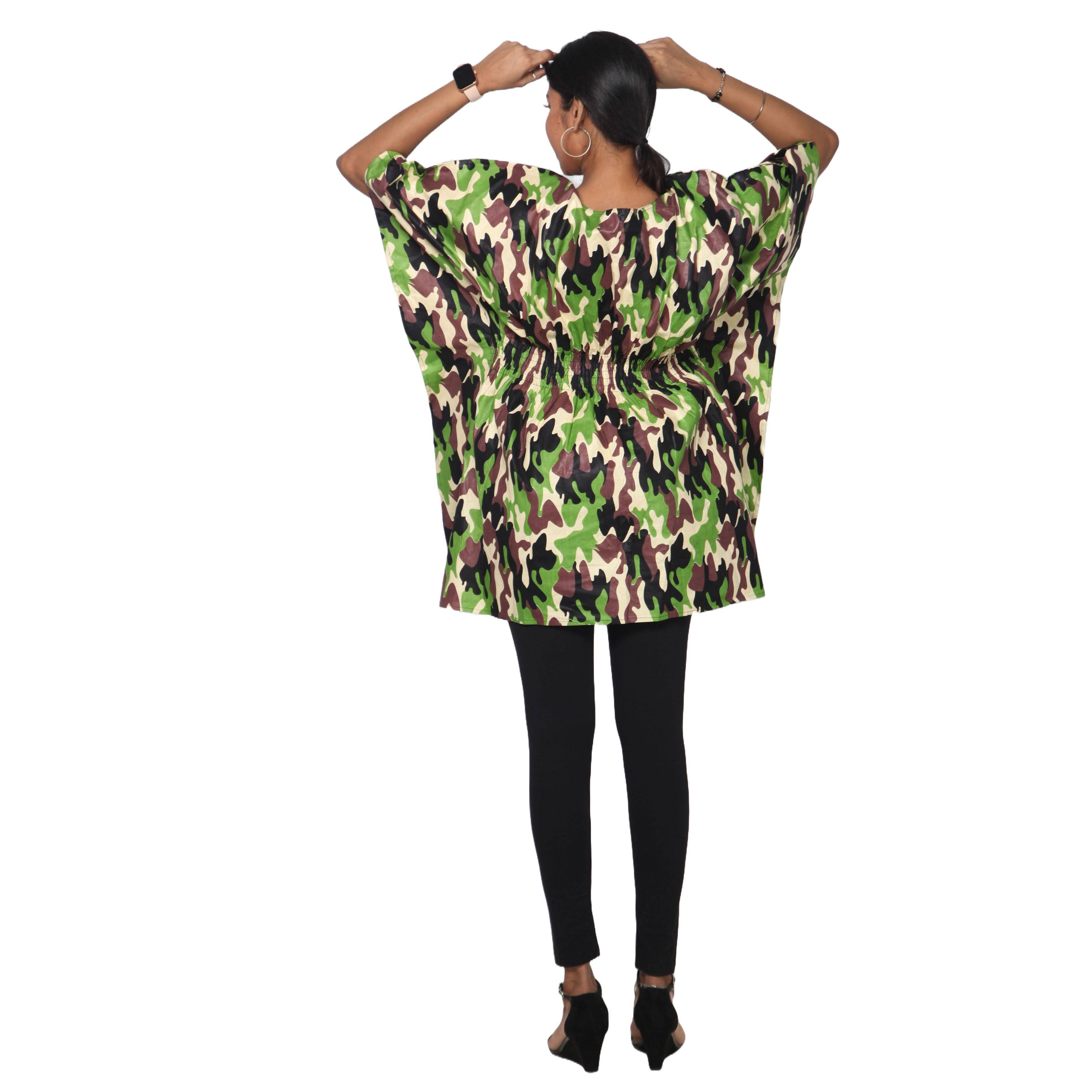 African Stars - Wholesale Kaftan - Women's - Women's Half Kaftan With Elastic Waist -- FI-P1419