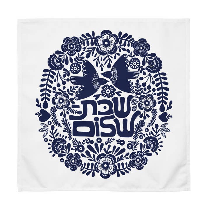 Shabbat Shalom Challa Covers for wholesale by EleyOri