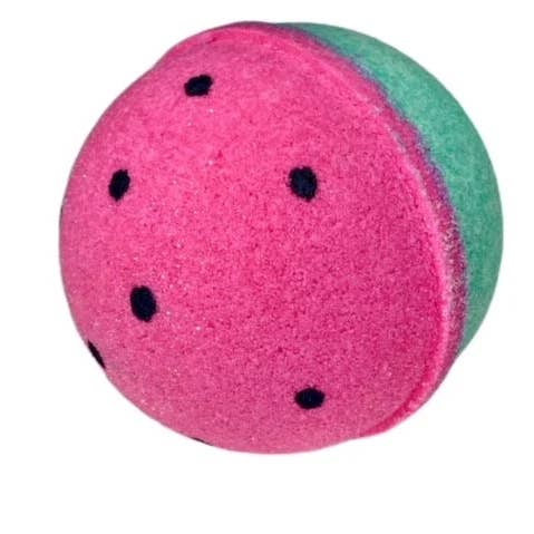 Watermelon Bath Bomb for wholesale by The Lavish Goat