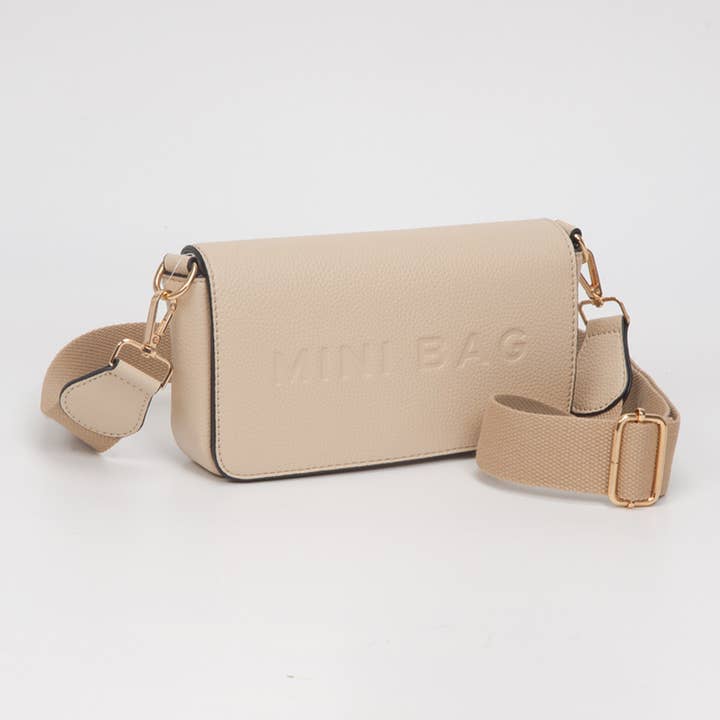 Sensibling Corp. - Wholesale Crossbody Bag - Women's - Faux Leather MINI BAG Message Structured Crossbody Bag2