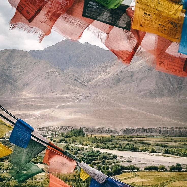 Atisha Spiritual Shop - Wholesale Flag - TIBETAN PRAYER FLAG ~ Tibetan mini flags10