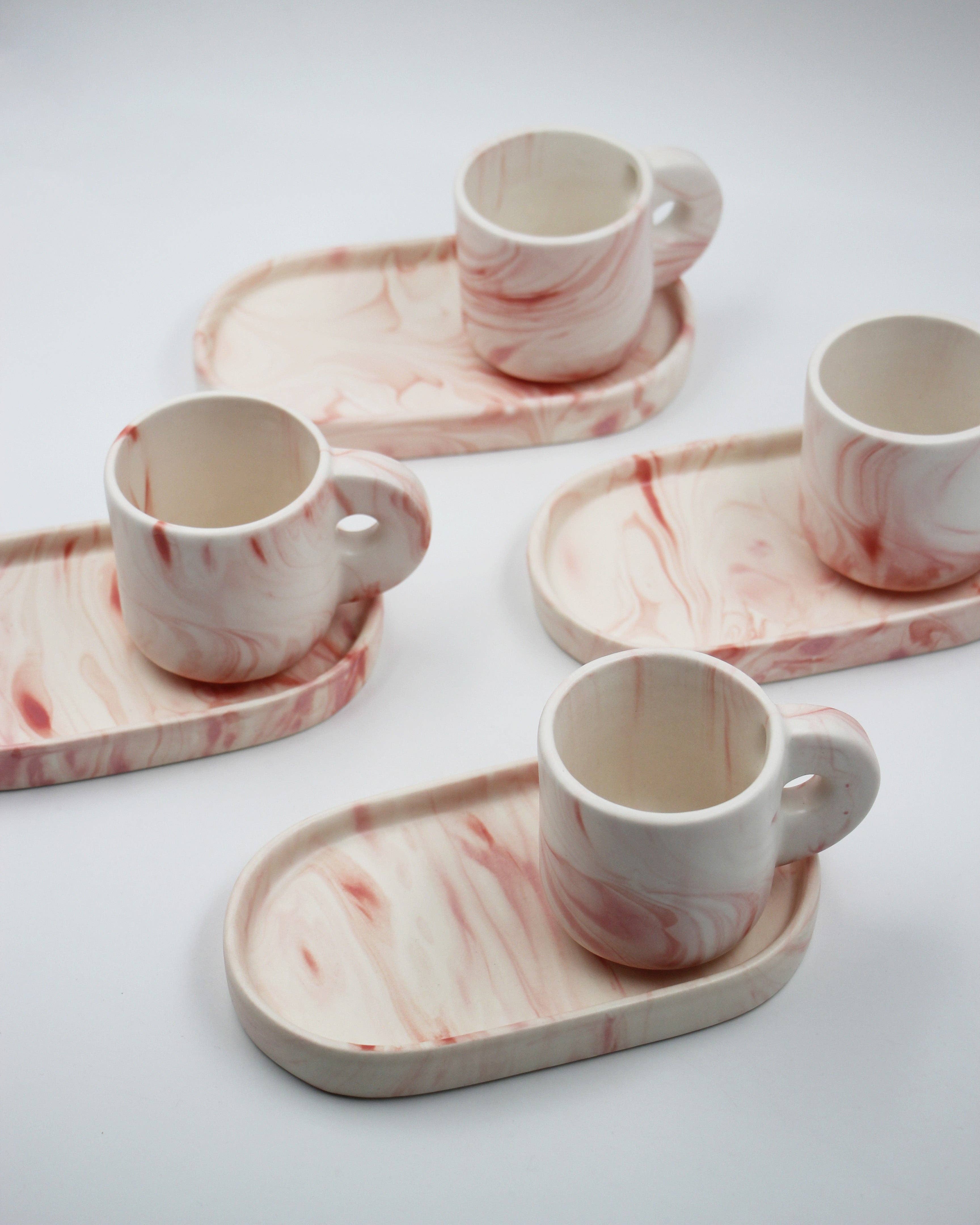 Pó de Barro - Wholesale Decorative Tray - Tray Marble Pink5