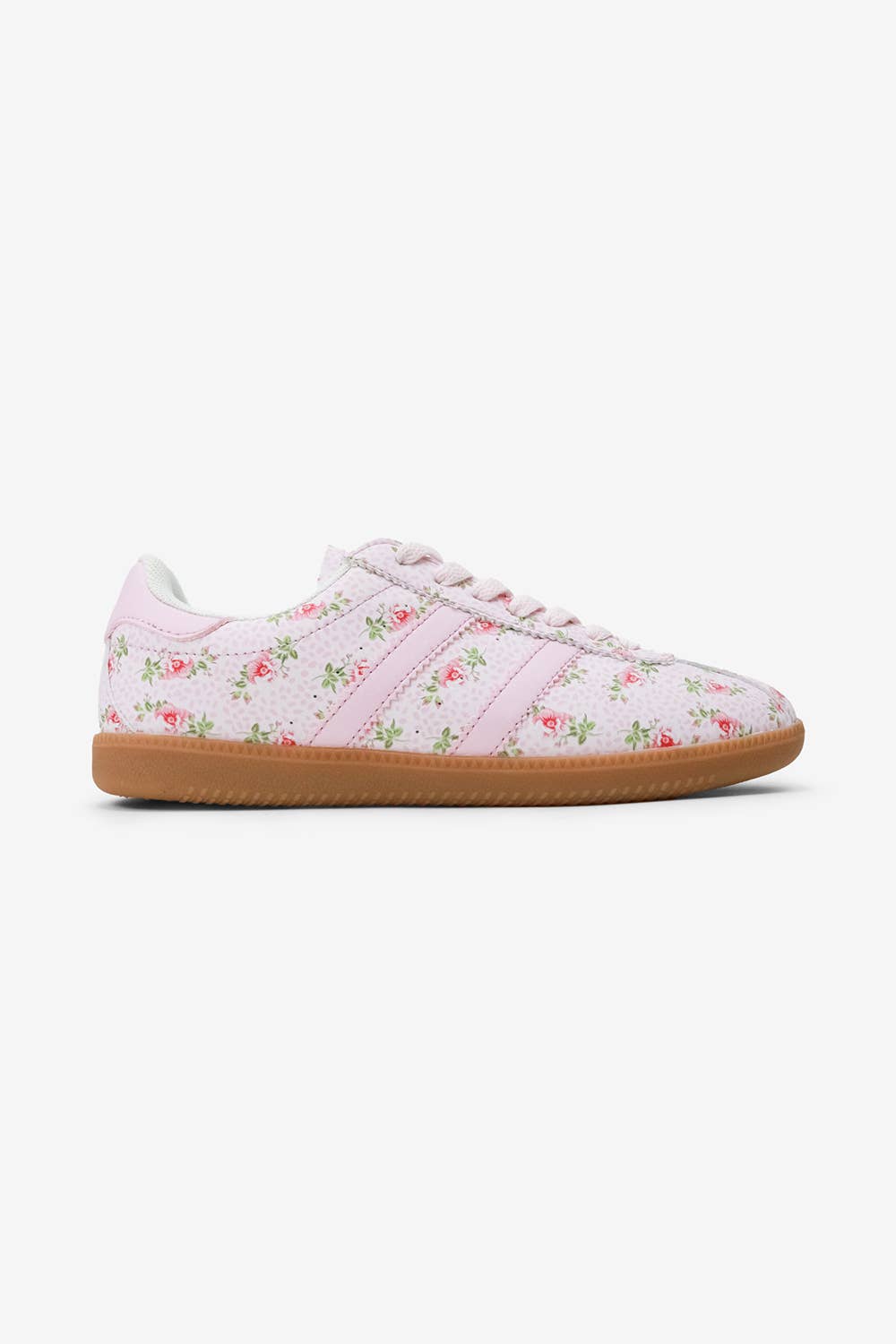 Lemonade Shoes – Engroshandel Lifestyle sneaker - Dame – EXPRESSO BEAN - [ÅBEN STØRRELSE] Blomstrede Sneakers - Hurtig Forsendelse ✈️19