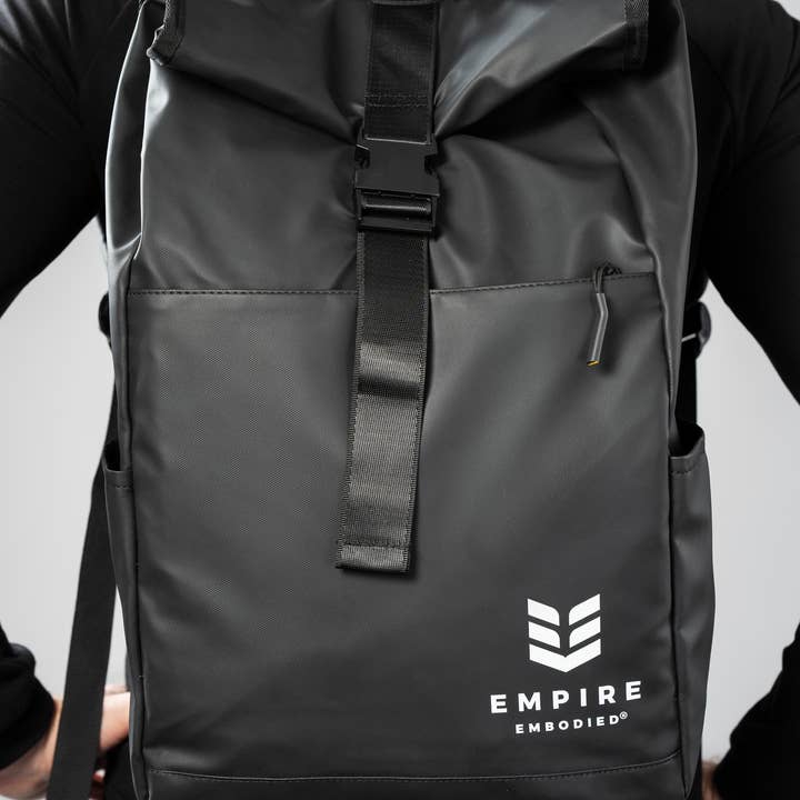 Empire Embodied - Venta al por mayor Mochila - Unisex - Mochila Athlete's Companion con cierre rolltop negra2