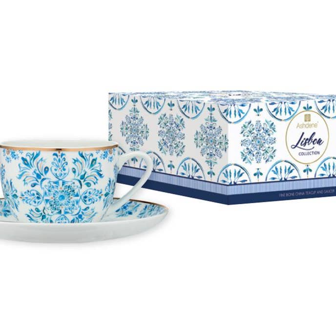 Ashdene Lisbon Teacup & Saucer for wholesale by Adore Tea