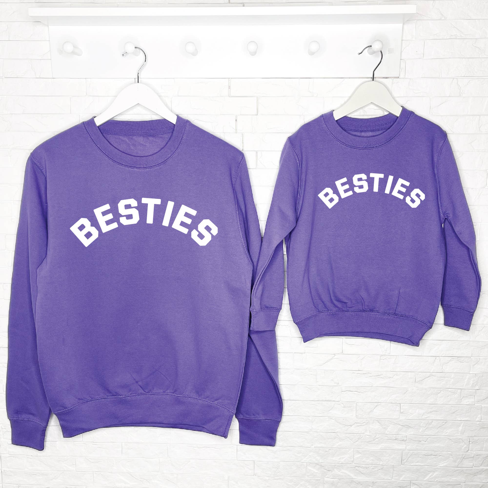 Lovetree Design – wholesale Mommy & me sets – Besties Mother And Child Sweatshirt Set2