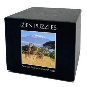 Zen Puzzles - Vente Puzzle – adulte - Safari avec des girafes0