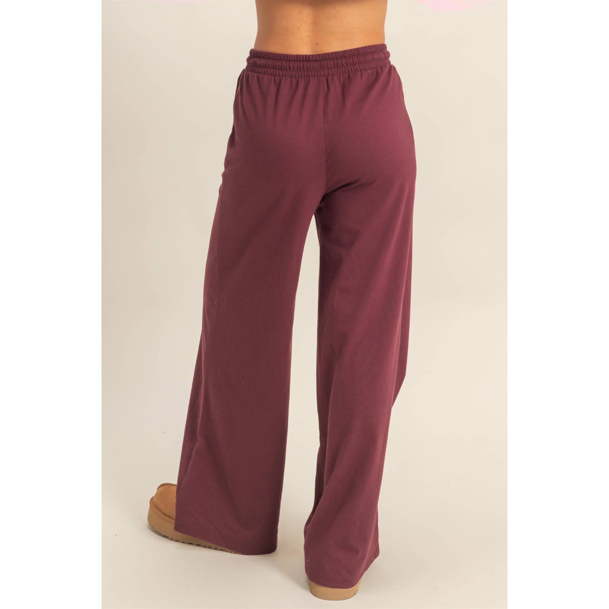 Double Zero - Vendita all'ingrosso Pantaloni sportivi/da jogging loungewear - Donna - Pantaloni larghi in cotone alla moda5