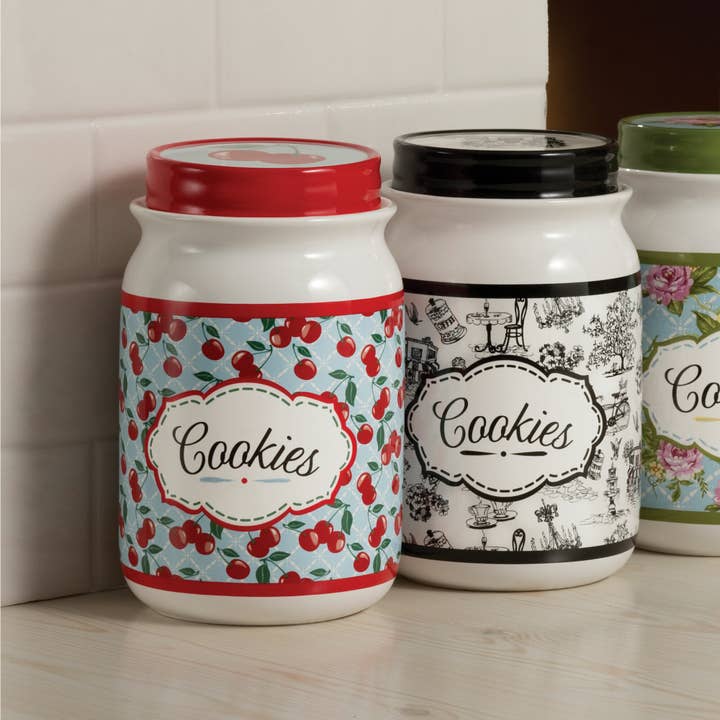 Pavilion - Wholesale Cookie Jar - Kitchen Cherry - 9" Cookie Jar