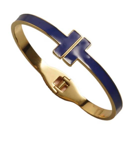 My Best Kept Jewelry - Vente Bracelet jonc - Bracelets en T en acier inoxydable colorés0