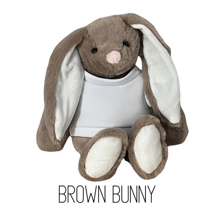 Sublimation Kings of Florida - Wholesale Stuffed/Plush Toy - Kids & Baby - Sublimation Easter Bunny with Polyester Shirt | Plush Toy4