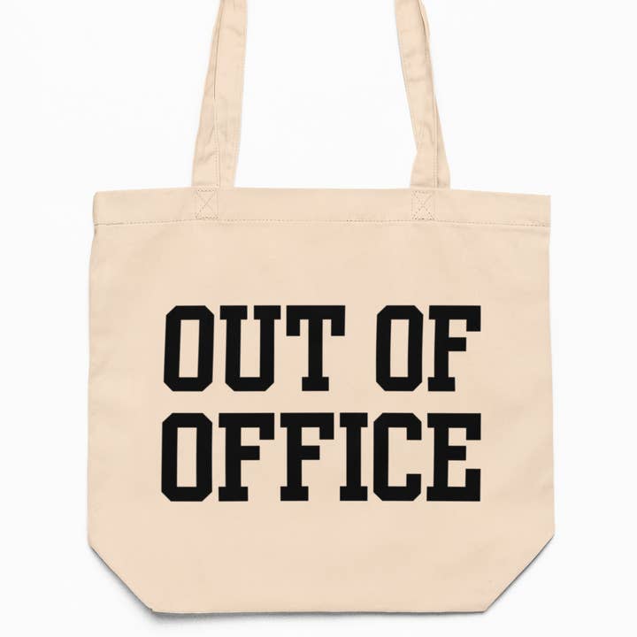 Out of Office | Funny Bag | Great for Gifts for wholesale by The Key Collective