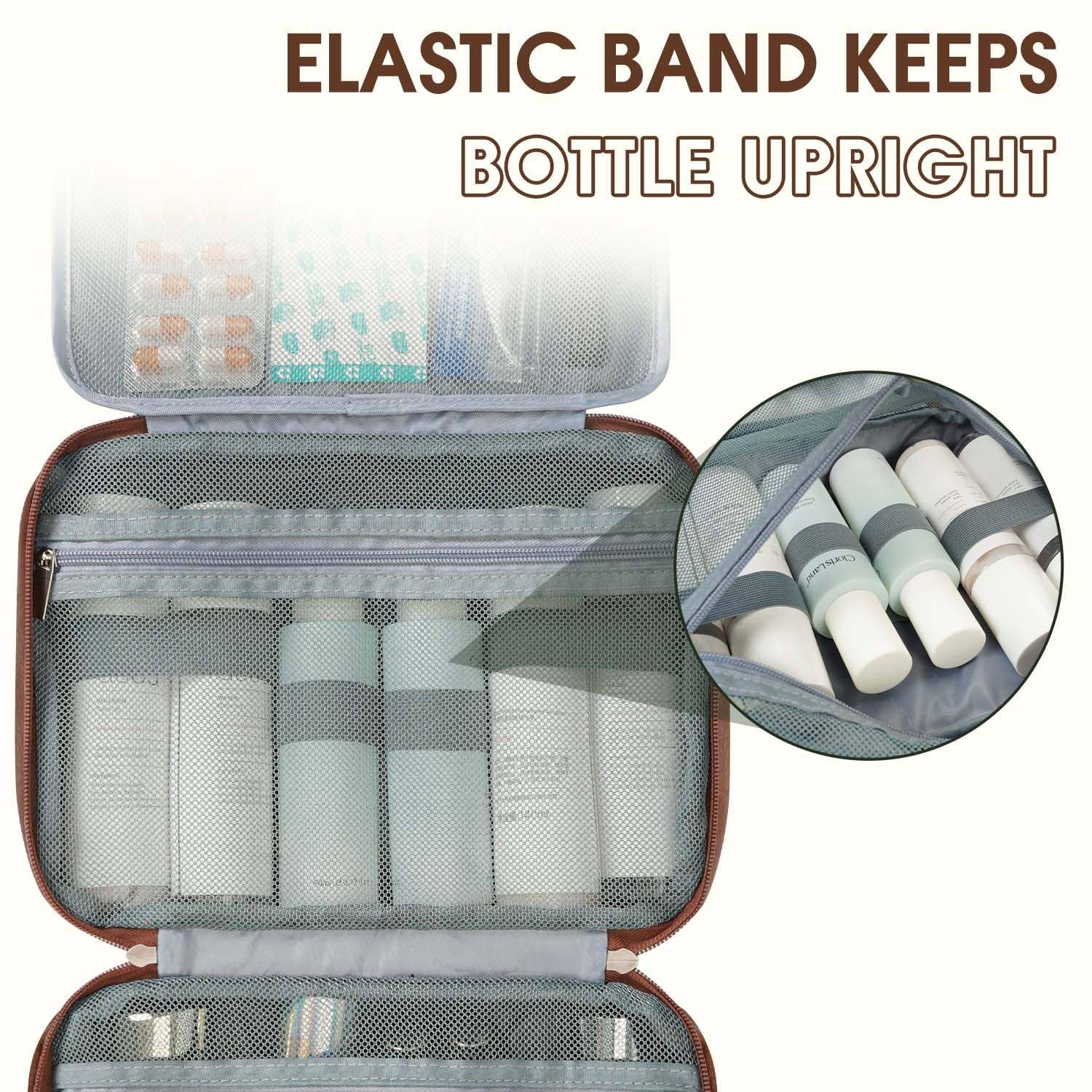 wandf – Großhandel Kosmetiktasche – Unisex – Kosmetiktasche Dopp Kit Rasierbeutel mit 4 Fächern, Unisex6