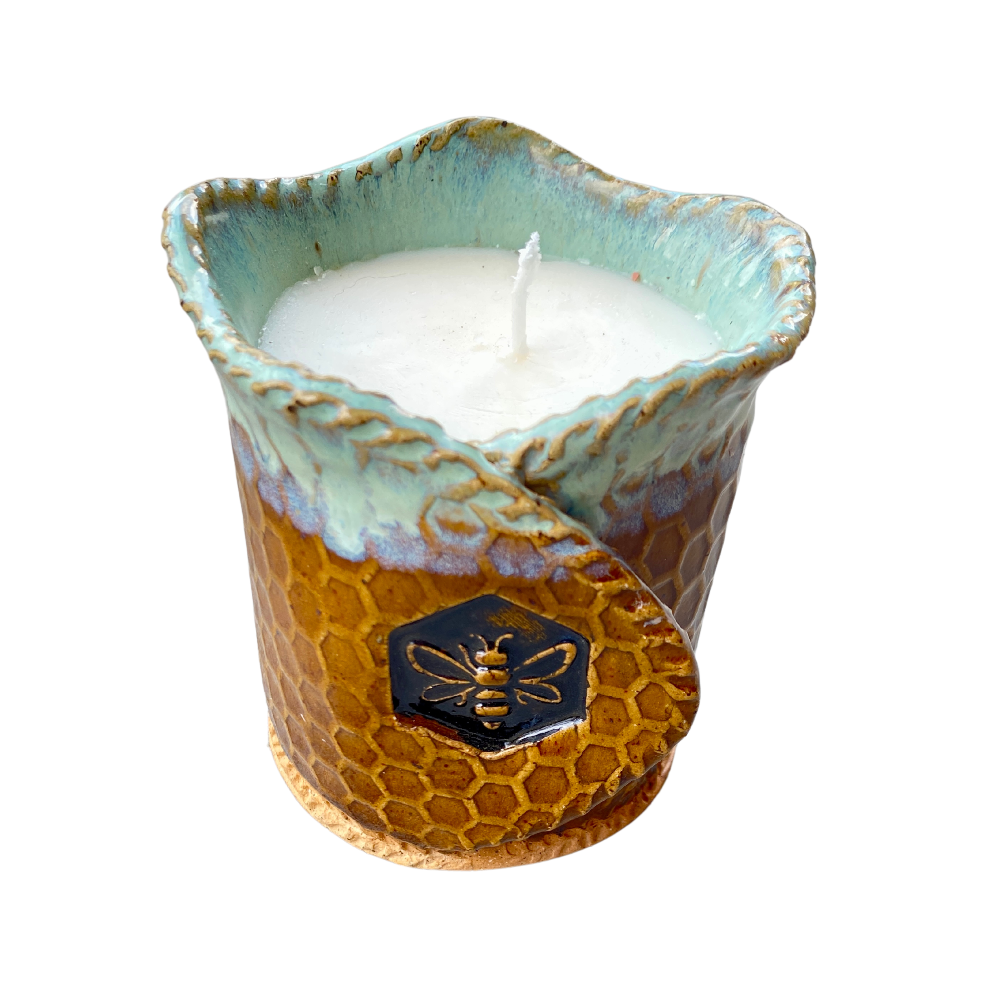 AMG Pottery - Wholesale Jar/Filled Candle - Bee Candle1