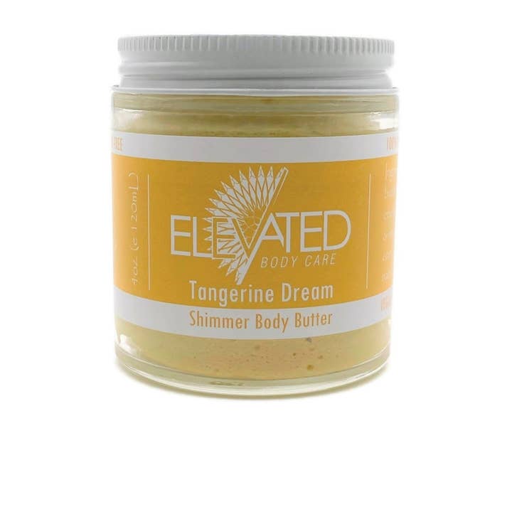 Taylor's Naturals - Wholesale Body Balm/Butter - ELEVATED - Tangerine Dream - SHIMMERING Body Butter (whipped