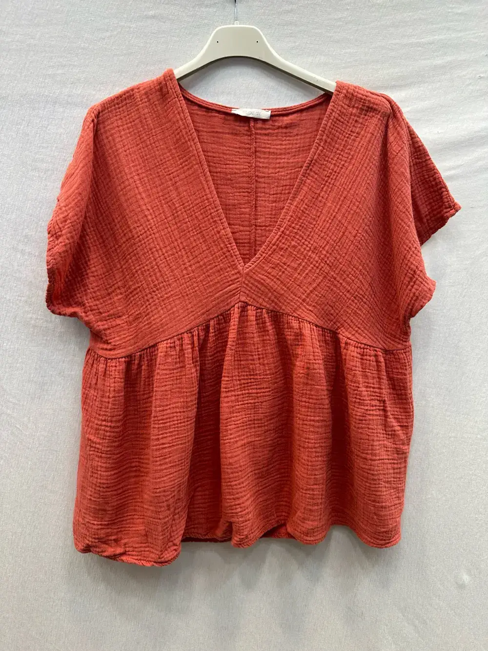 Mimi & Gogo - Wholesale Blouse - Women's - Cotton Gauze Blouse @5234-HGazeV7