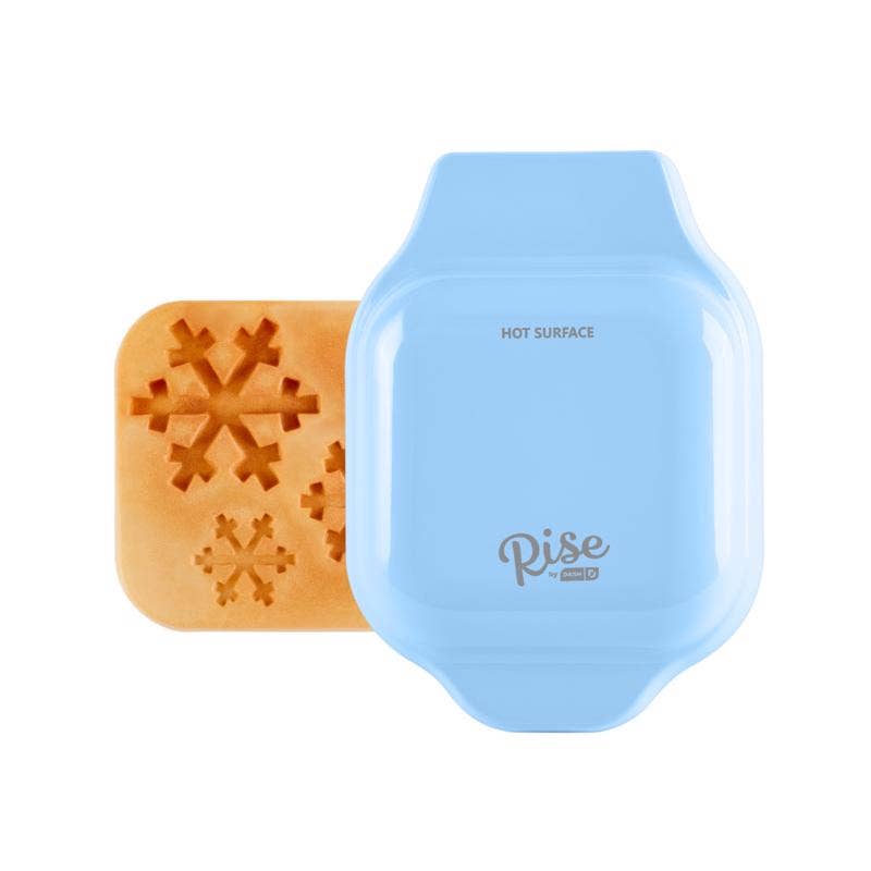 Everyday Supply Co - Wholesale Kitchen Appliance - Dash Rise Blue Waffle Maker - Single Waffle Capacity0