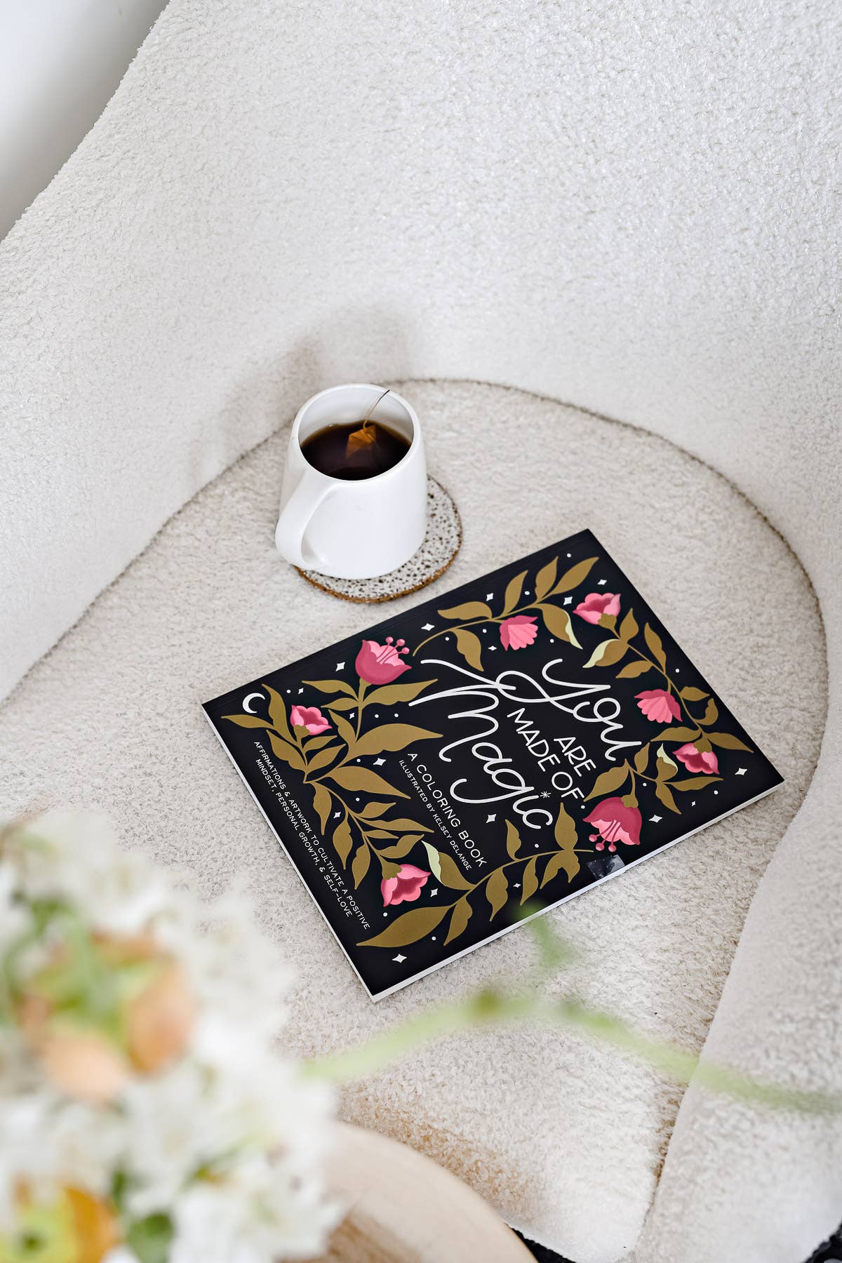 Blue Star Press - Wholesale Coloring & Activity Book - Adult - You are Made of Magic: Coloring book with Affirmations1