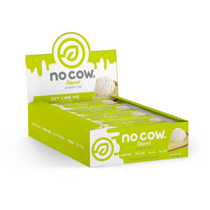 No Cow - Wholesale Snack Bar - No Cow Protein Bars, Key Lime Pie, 12 Pack1