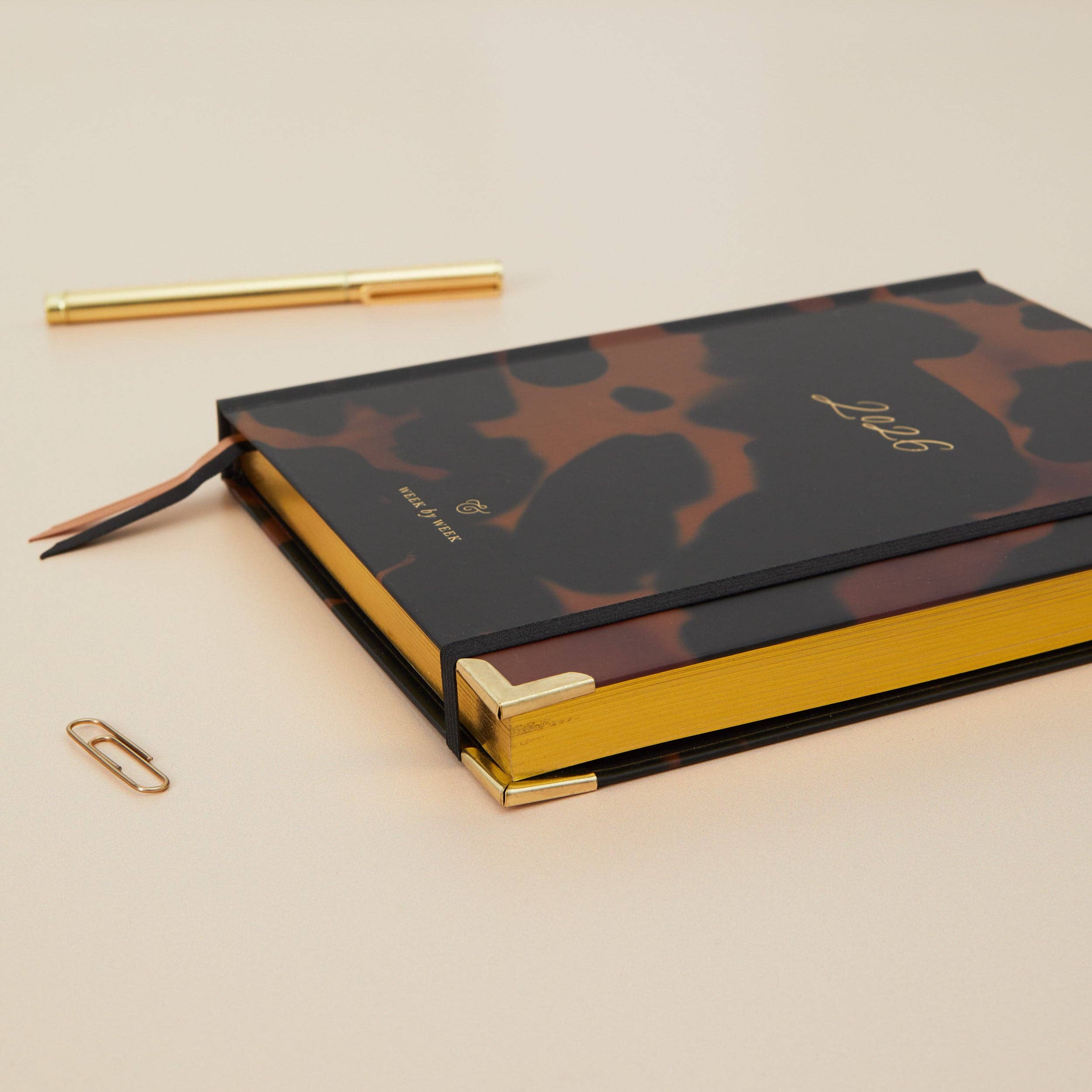 Blush And Gold - Wholesale Planner - 2026 Weekly Planner - Tortoise2