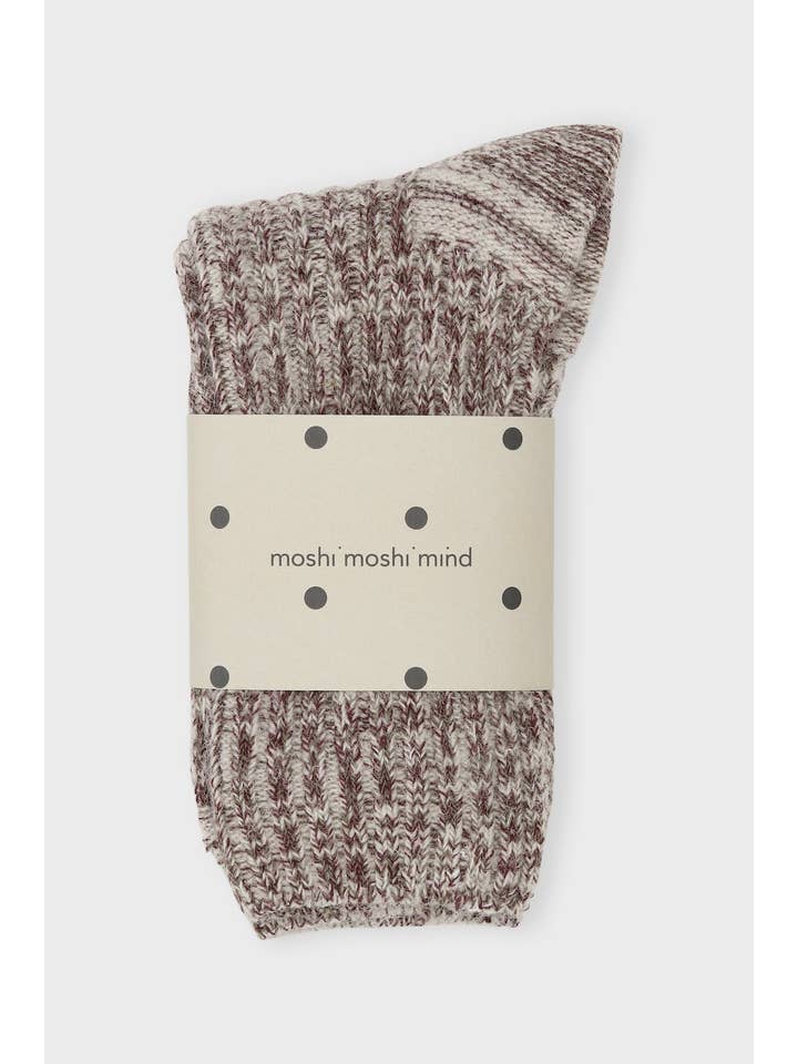 ruby khaki ecru twist socks for wholesale on Faire1