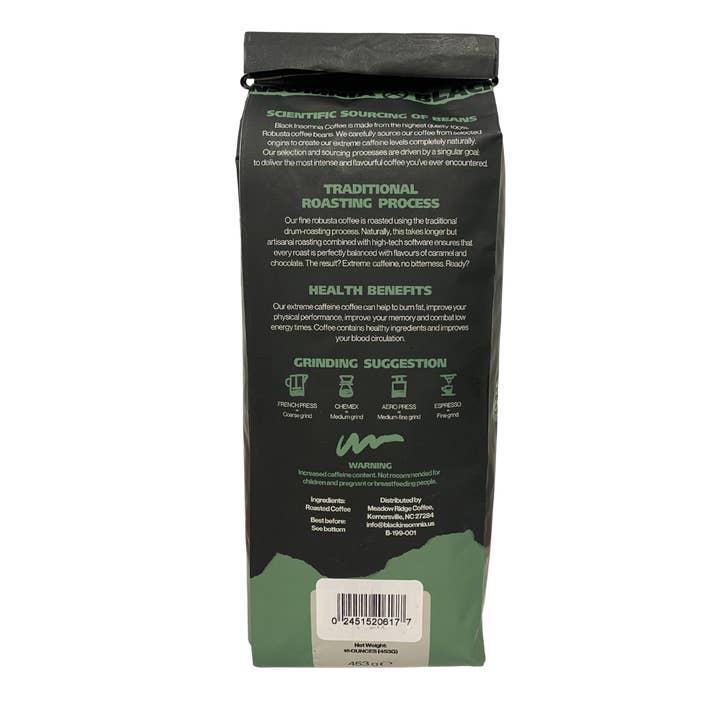Black Insomnia Coffee - Wholesale Coffee Beans - Whole Bean Dark Roast Extreme Caffeine Coffee - 1lb2