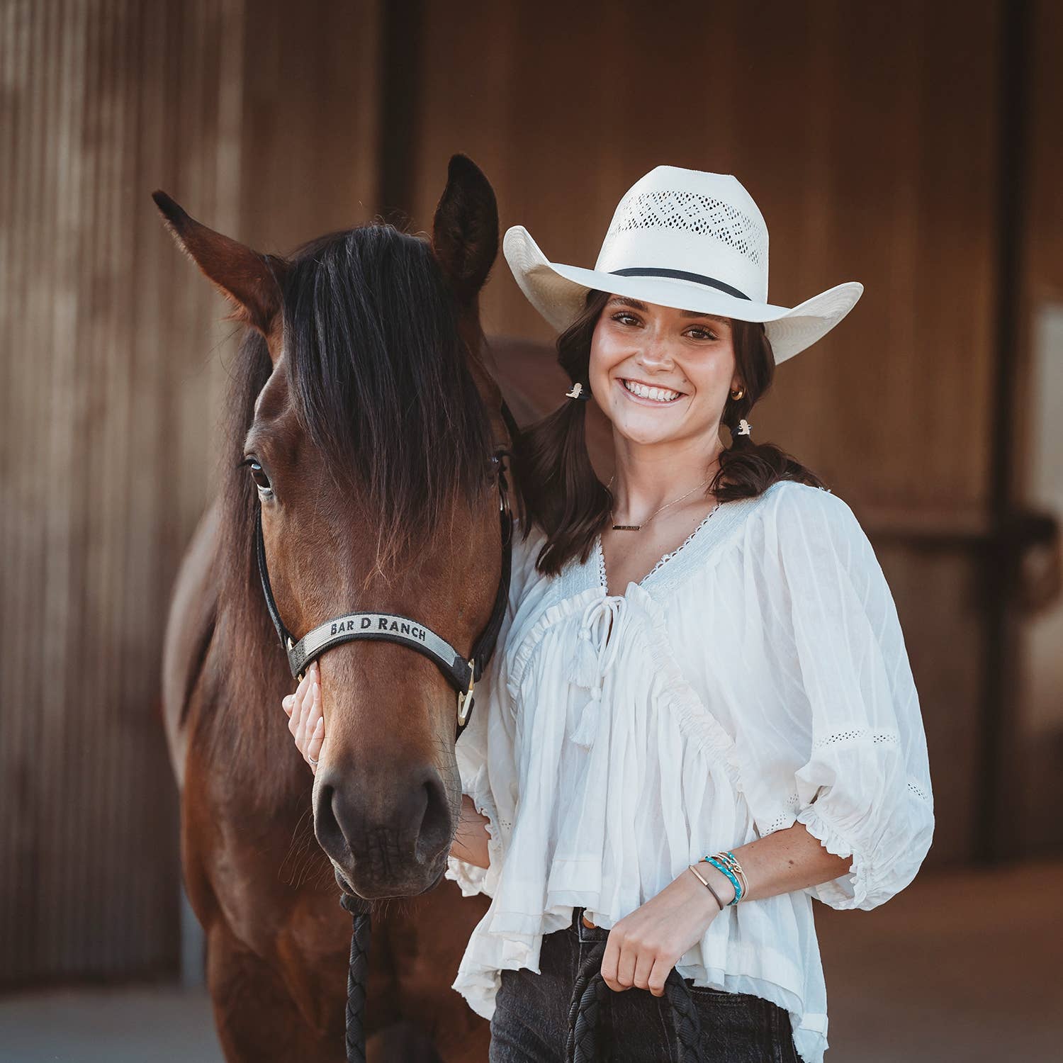K'lani hair tie bracelets - Wholesale Jewelry Set - "Stride" Turquoise Cowgirl Boot Hair Tie Bracelets6