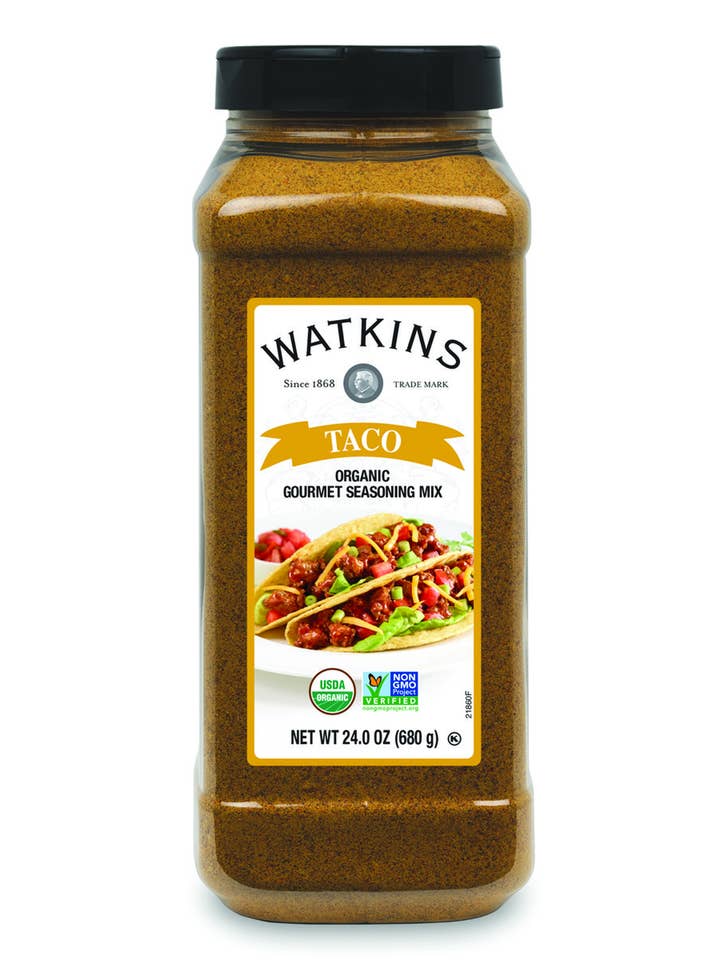 Organic Taco Gourmet Seasoning Mix, 24 oz for wholesale by The Watkins Co.
