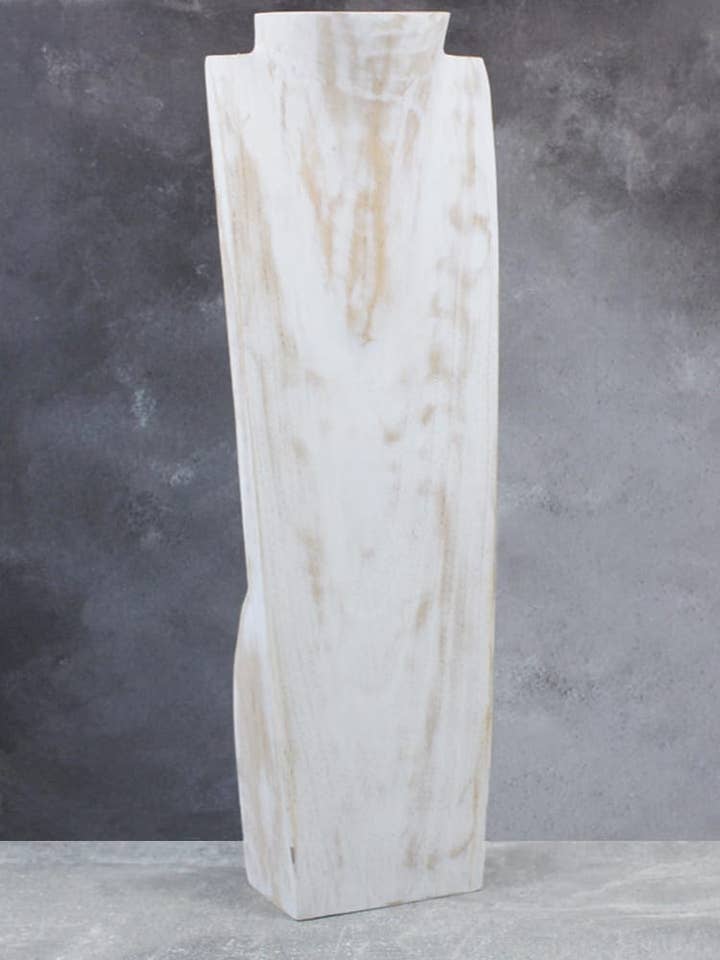 EL1203W 60CM WOODEN BUST for wholesale by Suzie Blue