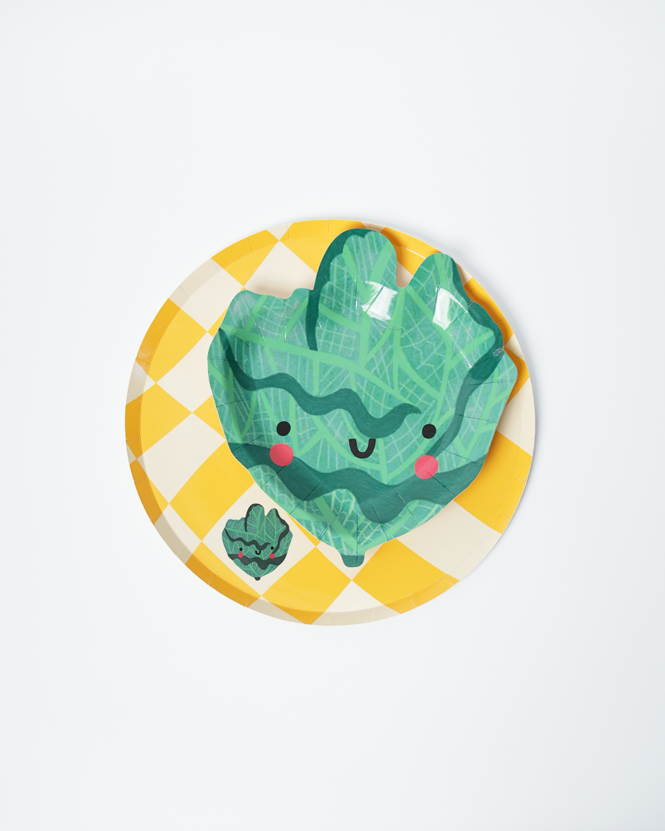 POP Party Supplies, LLC - Wholesale Disposable Plate - Checkered Dinner Paper Plates (x12) - Little Chef Collection5