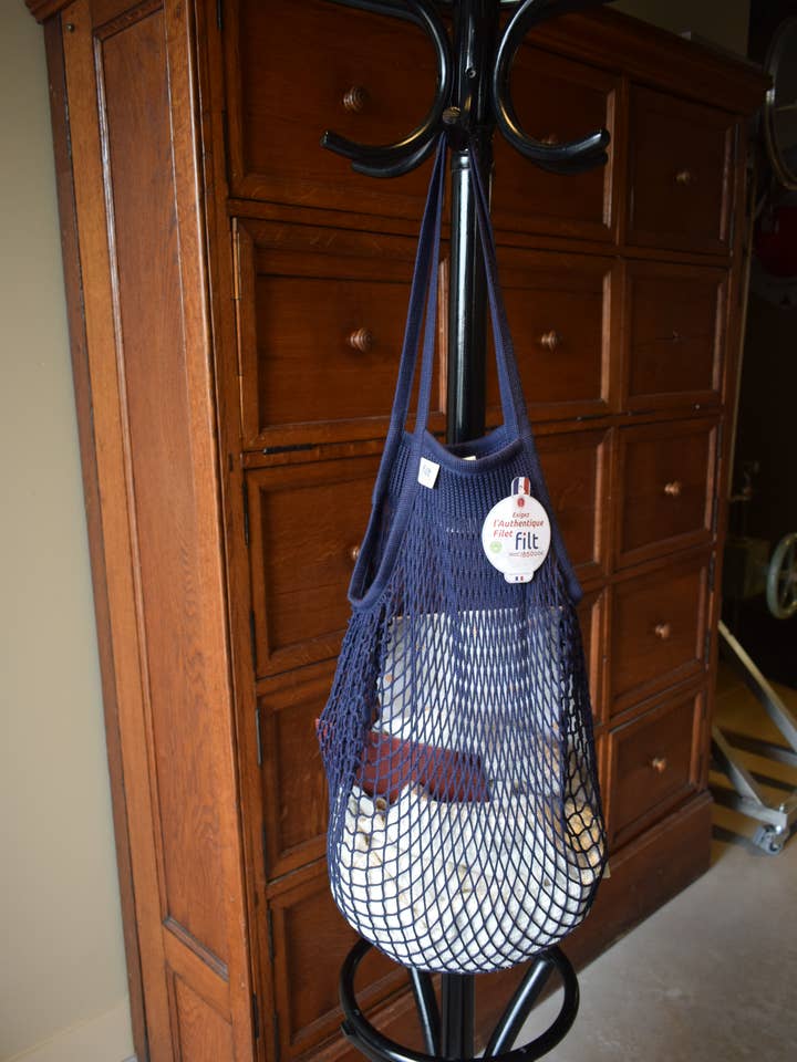 Filet à provisions Navy grand format pour la vente par Filt1860