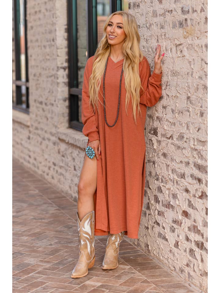 Dear Scarlett - Wholesale Cardigan - Women's - Waffle Knit Thermal Duster17