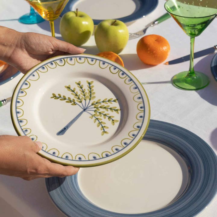 Valsa Home - Wholesale Salad Plate - Coqueiro Dessert Plate - WS1