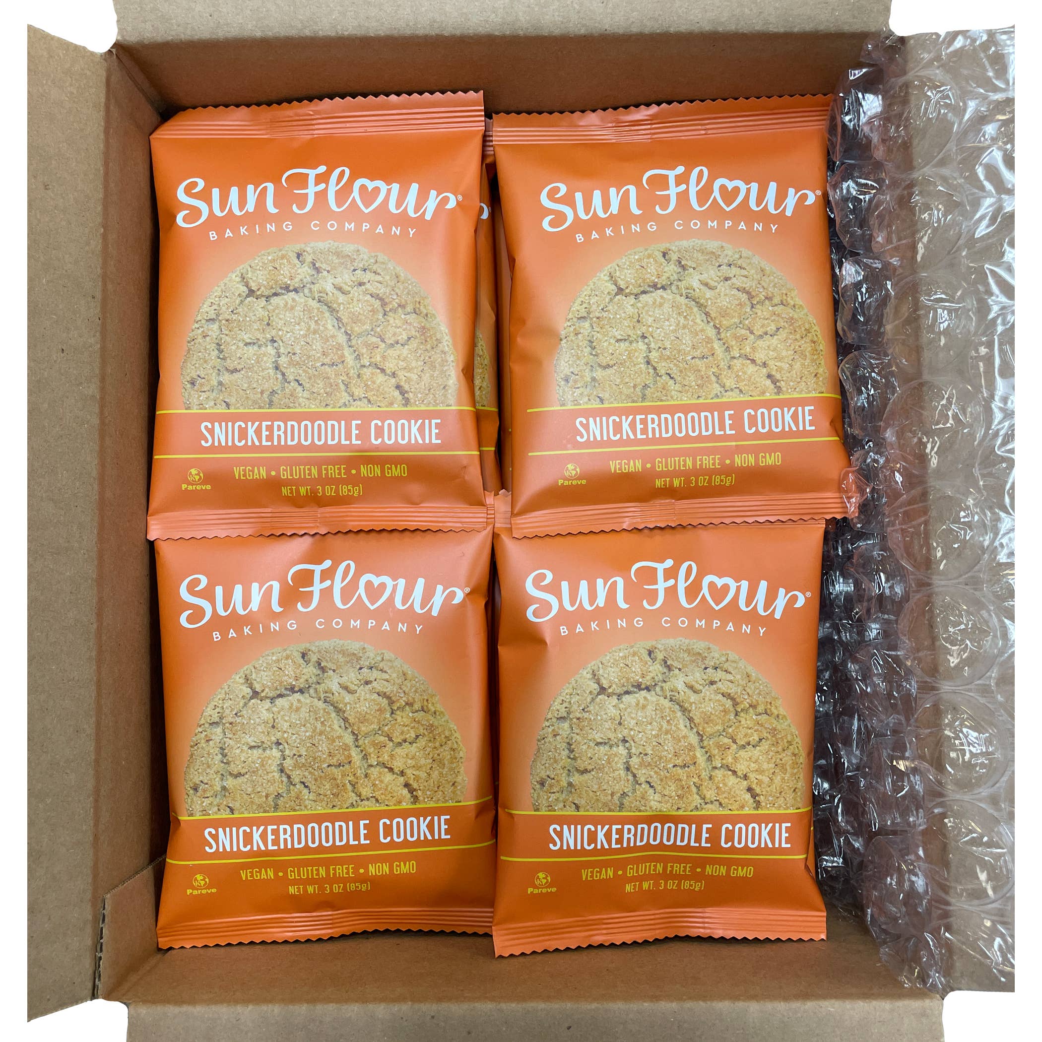 Sun Flour Baking Company - Vente Biscuits - Cookie Snickerdoodle sans gluten 3 oz 12/caisse4
